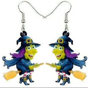 Women's witch earrings